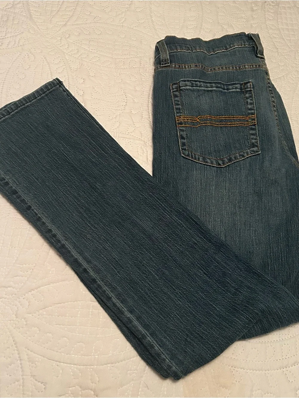 Cody James Slim Straight Jeans in Denim Blue